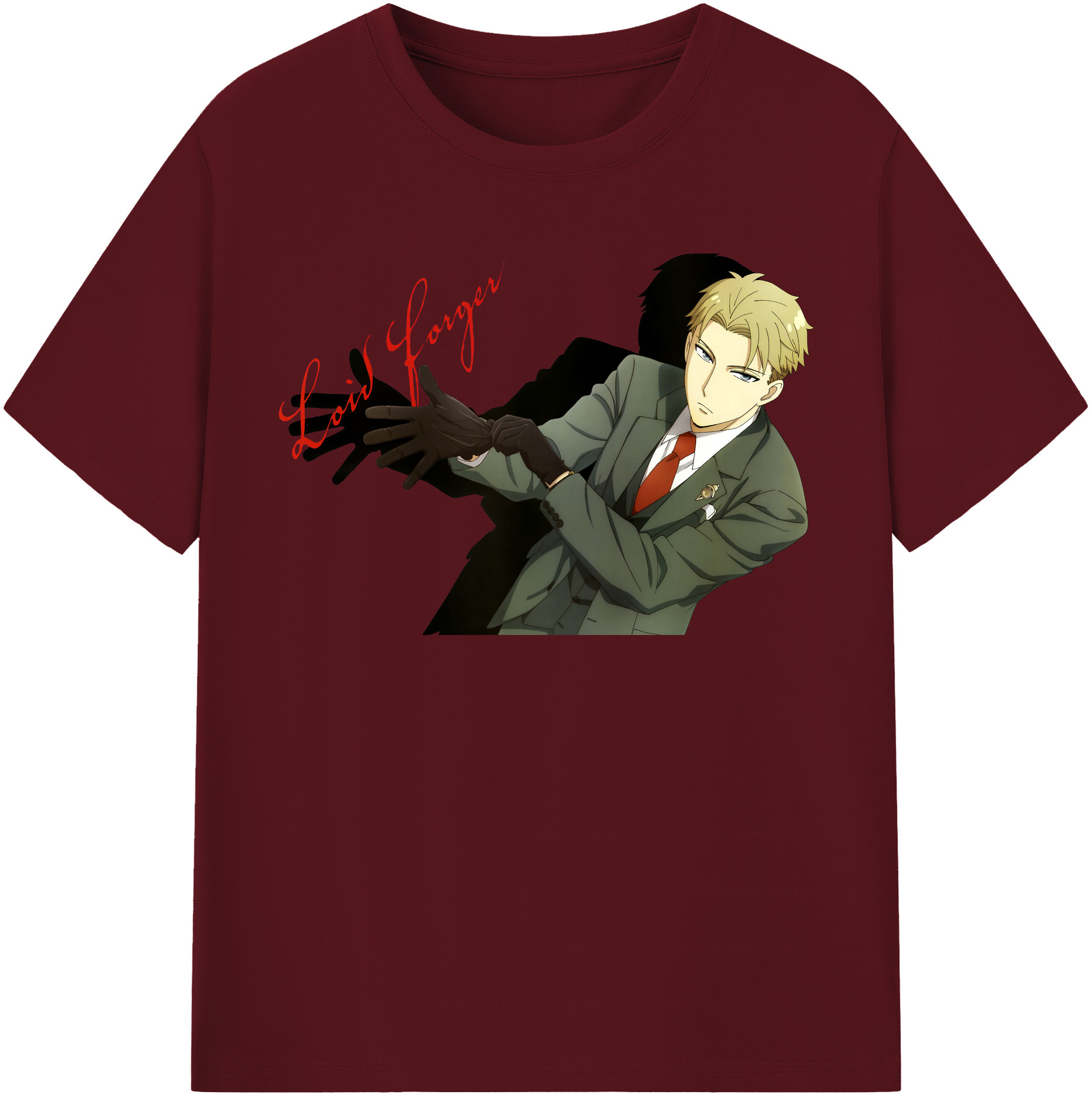 （画像用） SPY×FAMILY间谍家家酒 綿100％半袖Tシャツ（フロントプリント）
